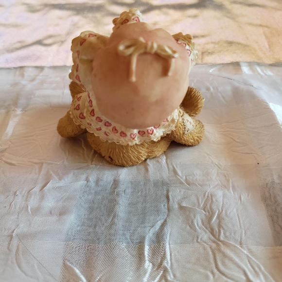 Enesco Your Friendship Makes My Heart Sing Cherished Teddies 916315 Figurine - Picture 4 of 8